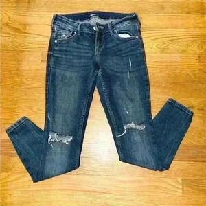 Skinny Ripped Jeans Size0